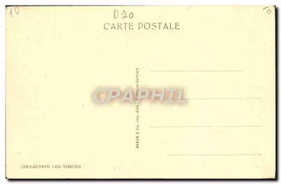 LUXEUIL-LES-BAINS — Antigua Casa del Alguacil — Beaun & Cie, Imp. Dornach — Reverso