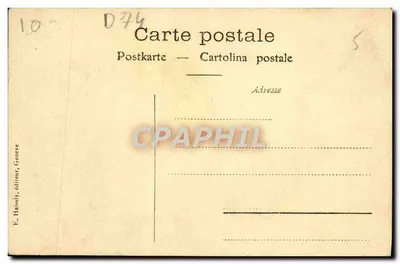 Lago Léman — La Vaudaire — E. Haïssly, Ginebra, n°370 — Reverso