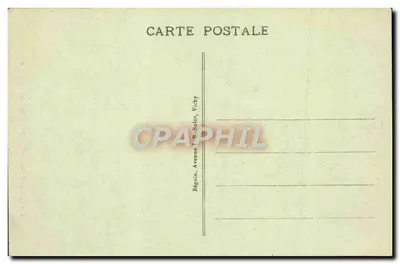 O Gour Saillant na Ardoisière — Arredores de Vichy — CUSSET — A Auvergne Pittoresque — n°593 — Verso
