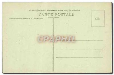 Mont-Dore — Wielka Kaskada — Cl. Courtillat, n° 260 — Rewers