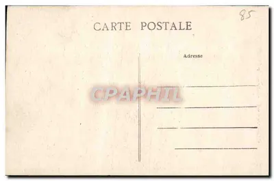 Poitiers (Vienne) — La fachada de la Sala de los Pasos Perdidos del Palacio de Justicia y la Torre Maubergeon — Jules Rabecbon, fot. Poitiers - 40 — Reverso