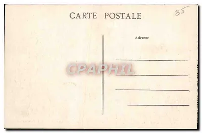 Poitiers (Vienne) — Visão geral sobre o Clain — Jules Robuch — Verso