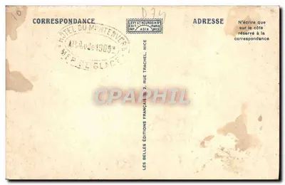 Chamonix-Mont-Blanc — Morze lodowe — Adia, nr 492 — Rewers