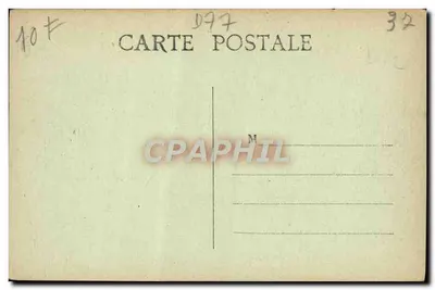 Palácio de FONTAINEBLEAU — Quarto de dormir de Ana da Áustria — série 37 — Verso