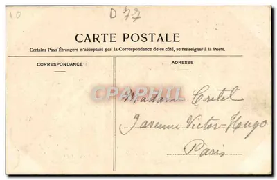 Floresta de Fontainebleau — O Esfinge dos Druidas (Garganta de Franchard) — Amusées Landron — Verso