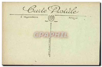 O Arcanjo São Miguel — estátua de Liénard — editor Levy Frères & Cie, Paris — Verso