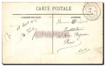 Montpellier — A Estátua de Luís XIV — LL. — n°65 — Verso