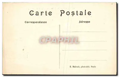 Abbazia di Vaux-de-Cernay — vista generale — E. Malcuit, n° 2281 — Verso