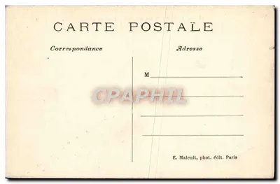 Enghien-les-Bains — O Lago e o Casino — E. M. — Verso