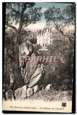 Entre os carvalhos — O Castelo de VALMY — editor M.T.C. n°706