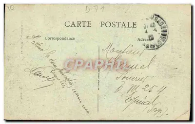 Chalon-sur-Saône — Pomnik Obrony — Wydawnictwo P. O., Chalon-sur-Saône — Rewers