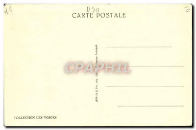 LUXEUIL-LES-BAINS — PORTA DO CARVALHO — editor BRAUN & Cie, Mulhouse-Dornach — Verso