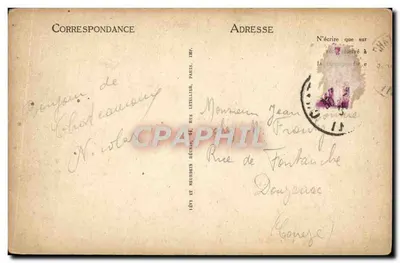 Châteauroux — Absydę kościoła św. Andrzeja — LL — Rewers