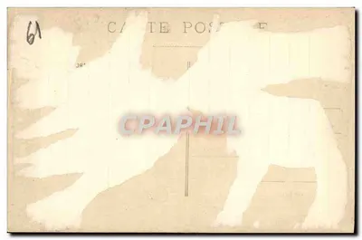 Laigle (Orne) — A Igreja de São Martinho — editor F. Campin, fotografia de J. Dige — Verso