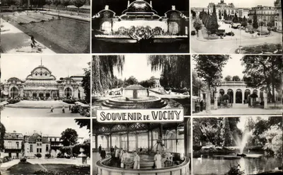 Vichy — Lembrança de Vichy — Editor não identificado, número de série não visível