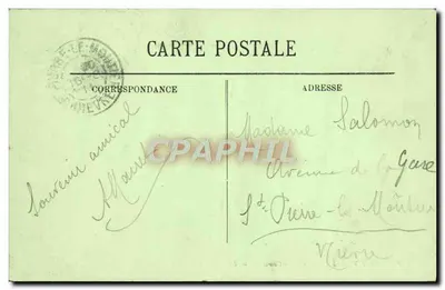 Vichy — A Orangerie dos Célestins — LL. — Verso