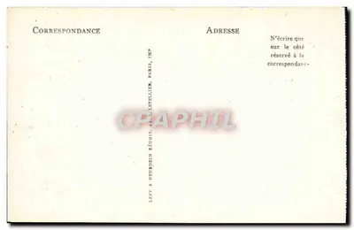 Beaulieu — Ogród Baie des Fourmis — wydawca L. Levy & Neurdein Réunis, Paryż — Rewers