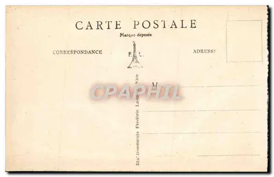 Le Gorge du Loup (A.-M.) — Cascata Petrificata — FL — Verso