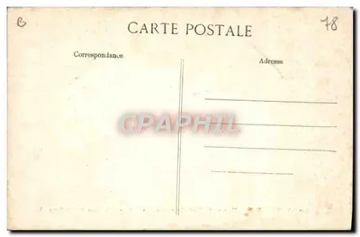 Versailles — Hameau de Marie-Antoinette — A Laiterie e a Torre de Marlborough — Verso