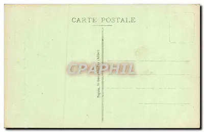 L’Auvergne pittoresca — La Cascata del Plat-à-Barbe (altezza 18 metri), situata in un'imboccatura di rocce — Idsal, n° 3119 — Verso