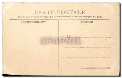 Castelo de Saint-Germain-en-Laye — Vista geral — A. C., 165, rue de Rome — Verso