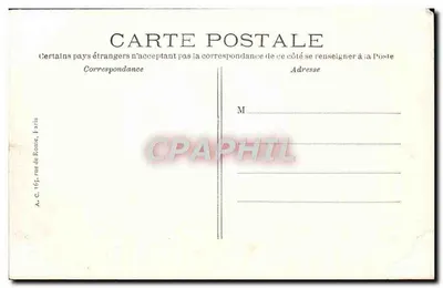 St-GERMAIN-EN-LAYE — Het Kasteel — Algemene uitzicht genomen vanaf het Engelse Tuin — A.C. 59 — Achterkant