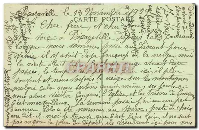 Conques - Facha da Igreja — Edição do Pâlarinage — Verso