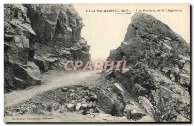 Le Val-André (C.-du-N.) — Os Rochos da Lingouare — Garnier e Coconnier, editores