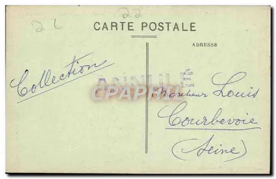 Le Val-André (C.-du-N.) — Os Rochos da Lingouare — Garnier e Coconnier, editores — Verso