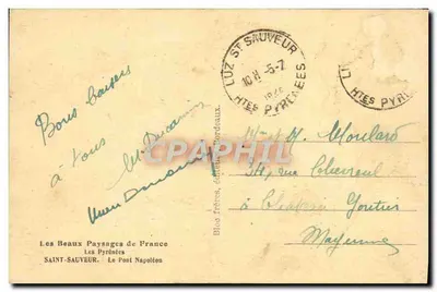 Il Ponte Napoleone — Saint-Sauveur — editore Tito — Verso