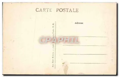 Paryż — DOME DES INVALIDES — E.M. — Rewers