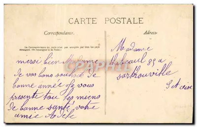 Acquigny — L’Eure — Edizione Loncle, n° 296 — Verso