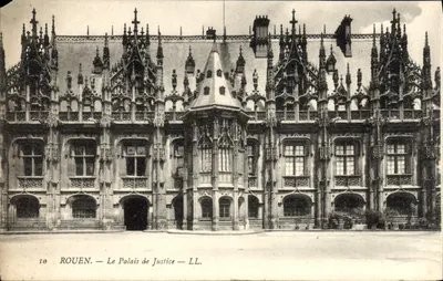 Rouen — Le Palais de Justice — LL.