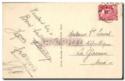 LYONS-LA-FORÊT (EURE) — LA LIEURE — Edição Duvivier — Verso