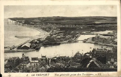 Le Tréport — View general taken from the Terrasses — LL