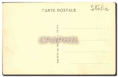 Rzym — Koloseum — Braun & Cie, Paryż — Rewers