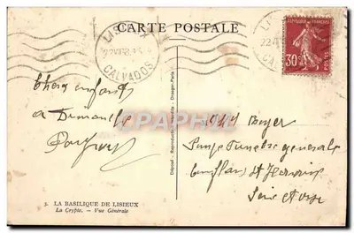 La Basilica di Lisieux — La Cripta — Vista Generale — Drager - Riproduzione Vietata — Verso