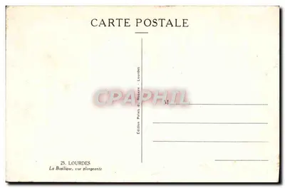 Lourdes — La Basílica, vista desde arriba — Edición Paisa - Lourdes — Reverso