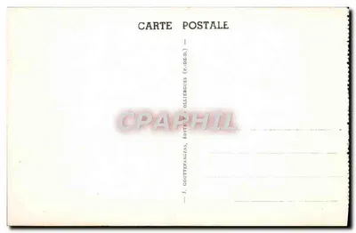 Châtel-Guyon — Wierzchołek Kalwaryi. Tablica orientacyjna — G d'O. 1360 — Rewers