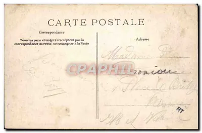 Floresta de Fontainebleau — Gruta Adam Salomon — Editor C.L. n°8 — Verso