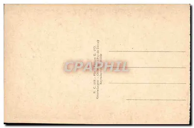 Saint-Nectaire — Wodospady Couze-Chambon w Przełęczach Granges — G.d'O. — Rewers
