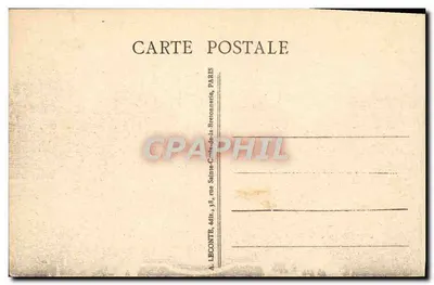 Versailles — Panorama del Castello e dei Giardini — A.L. — Verso