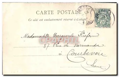 Bois de Boulogne — Les Acacias — Tir aux Pigeons — Cercle des Patineurs — C.L.C. — Verso