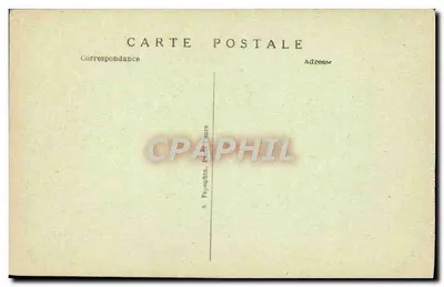 Malmaison (S.-et-O.) — Pokój, Meble i Pamiątki Królowej Hortensji — A. P. — Rewers