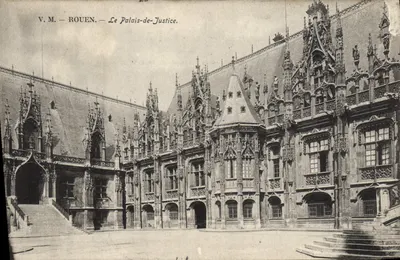 Rouen — Le Palais-de-Justice — V.M. éditeur