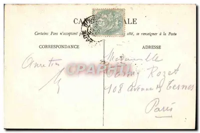 Rouen — Le Palais-de-Justice — V.M. éditeur — Verso