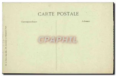 Paris - Pont Alexandre - Allgemeiner Blick — 4127 — Verlag La Fèvre, gedruckt von Adil, 1907 — Rückseite
