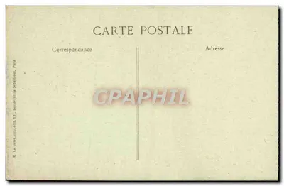 PARIS — La Madeleine — Wydawca E.P.D. n° 4544 — Rewers