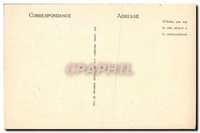 Auxerre — De kerk van Sint Eusebius — Notities van J. D. — Achterkant