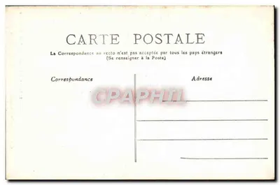 Quimper — Poręc katedry św. Corentyna — kolekcja G. L. z Paryża, nr 820 — Rewers